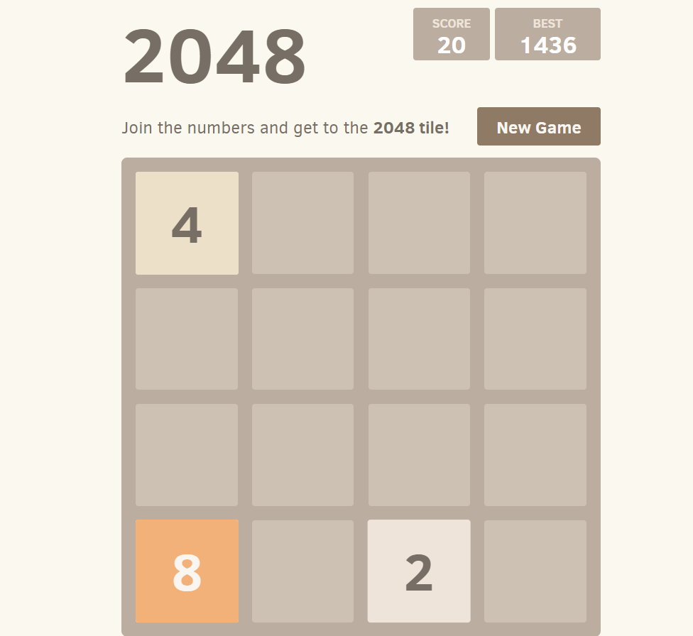 2048_game_online_Adding_tiles